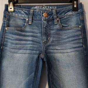 American Eagle Jegging Ankle Sz 2 NWOT Stretch